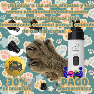 💅Limadora eléctrica de uñas para mascotas🐾 Envío gratis y 30% de descuento.