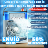 ☀️❄️Ventilador con aire acondicionado portátil con 50% de descuento y envío gratis.🌬️✨