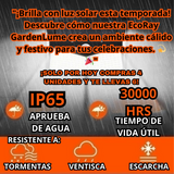 💡🏡EcoRay GardenLume con 50% de descuento y envío gratis. Solo por hoy por la compra de 4 unidades recibes 6.🎄✨