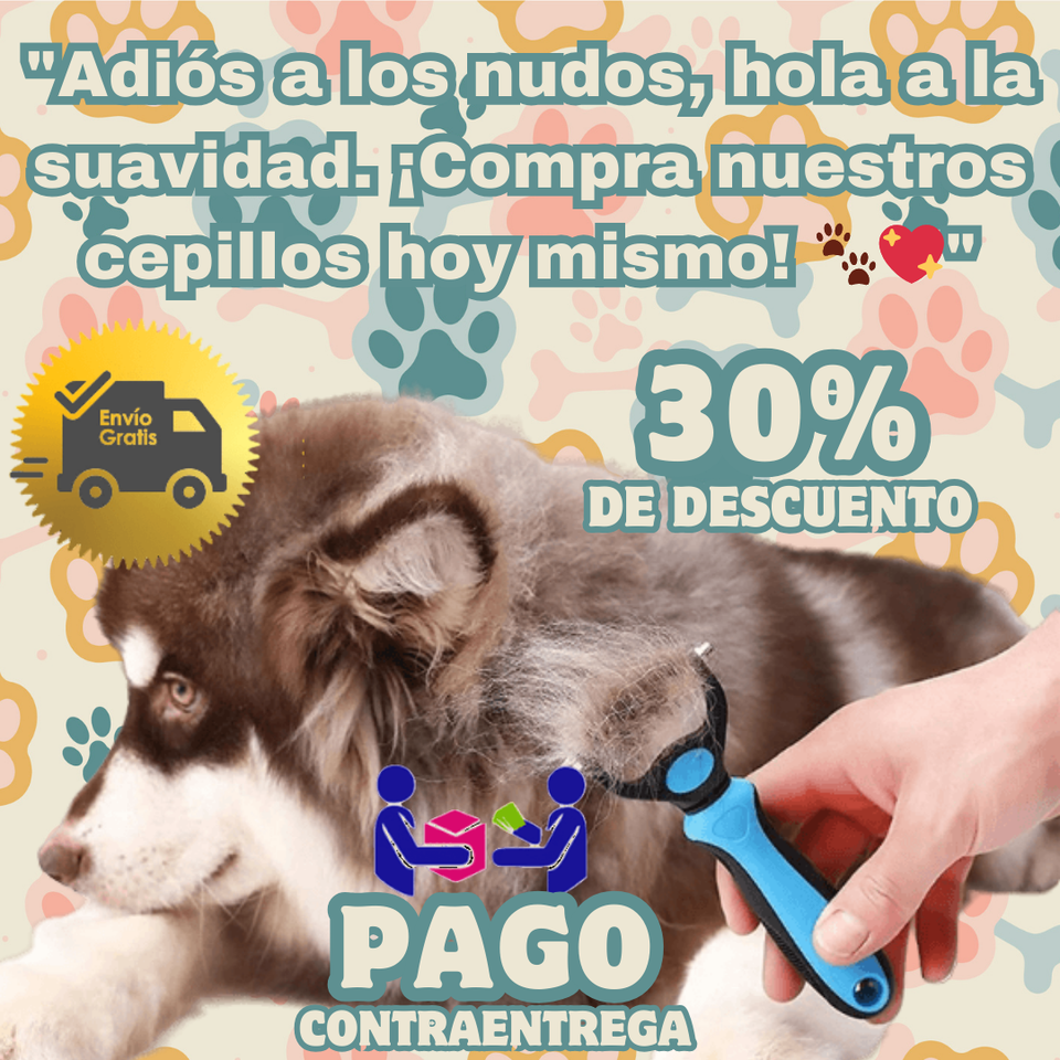 🐾💖Cepillos removedores de pelaje muerto🐶✨ Envío gratis, 30% de descuento y regalo por tiempo limitado.