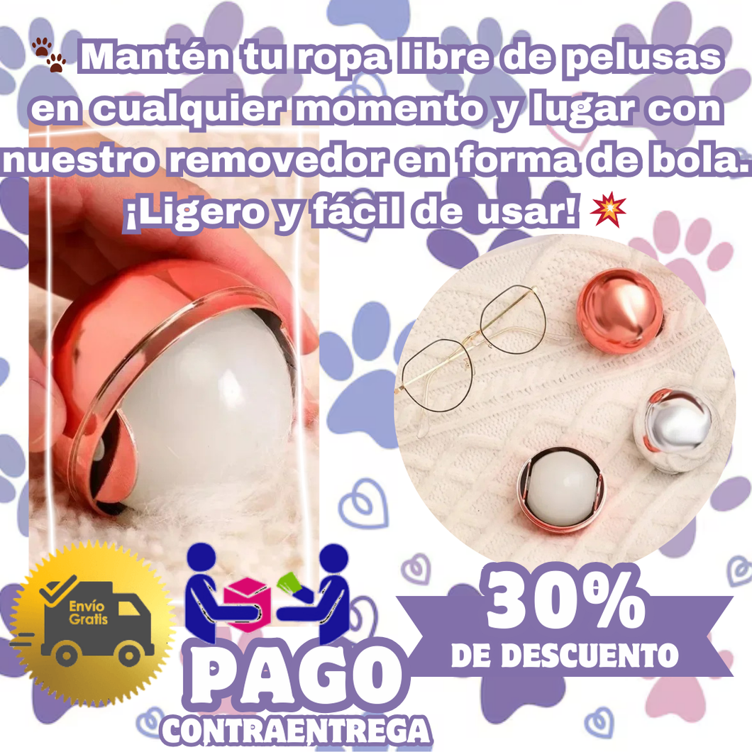 ✨Recogedor de pelusas en forma de bola💫¡Envío gratis y 30%! ¡Precios de locura! 💕