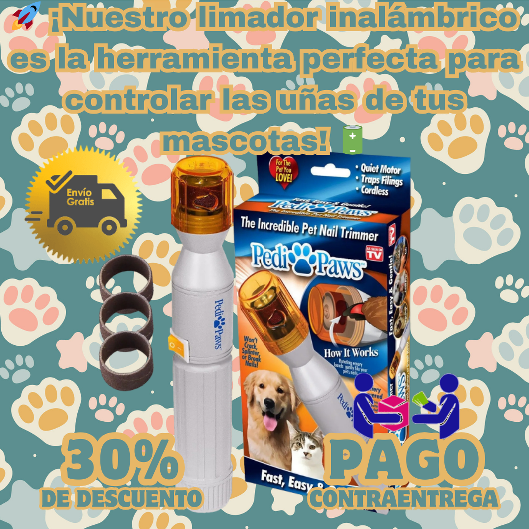 💅Limadora eléctrica de uñas para mascotas🐾 Envío gratis y 30% de descuento.