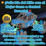 🎁🚗Carro a Control remoto con amortiguadores todo terreno 🌐30% de descuento