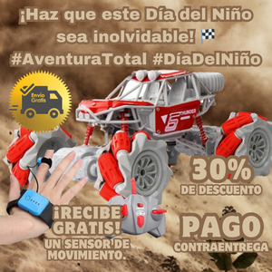 🎁🚗Carro a Control remoto con amortiguadores todo terreno 🌐30% de descuento