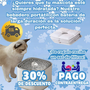 💦Bebedero para mascotas eléctrico🐱✨ ¡Envío gratis y 30%! ¡Ofertas solo por tiempo limitado!