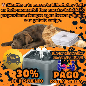 💦Bebedero para mascotas eléctrico🐱✨ ¡Envío gratis y 30%! ¡Ofertas solo por tiempo limitado!