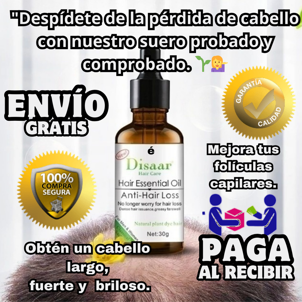 Suero capilar para combatir la calvicie con envío gratis, PAGA 2 & LLEVA 3💇‍♂️💖